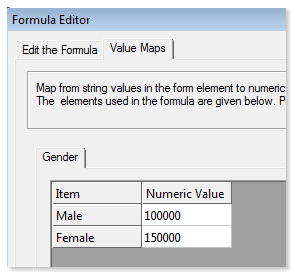 Value map