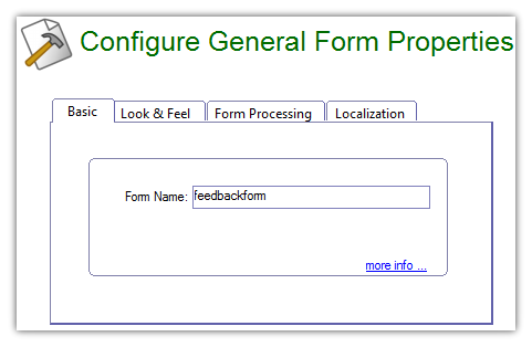 General Form Properties
