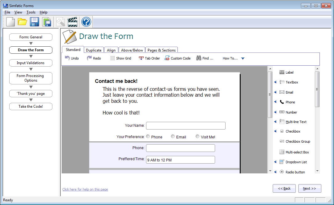 html form maker software